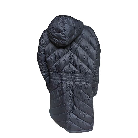 Michael Kors Packable Down Puffer Coat Black Hooded Jacket Women’s 1X Plus Size - Picture 2 of 5
